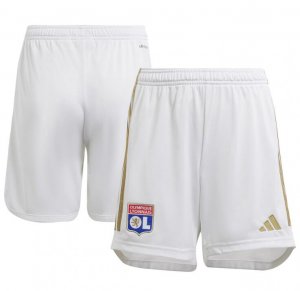 2023-24 Olympique Lyonnais Home Soccer Shorts
