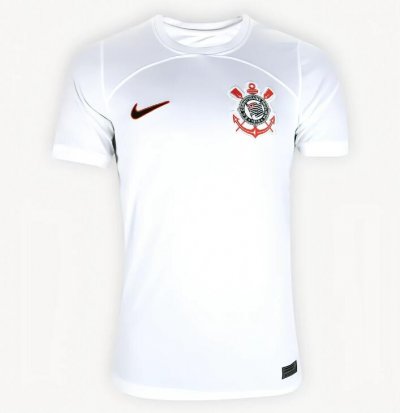 2023-24 SC Corinthians Home Soccer Jersey Shirt