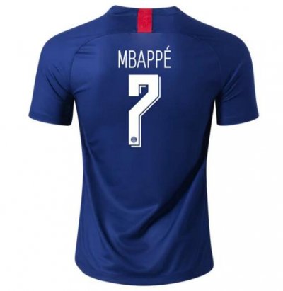 2019-20 PSG Home UCL Soccer Jersey Shirt KYLIAN MBAPPE #7