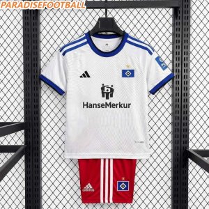 2026-27 Hamburger Home Kids Soccer Kits Shirt With Shorts