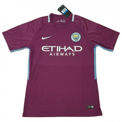 2017-18 Manchester City Away Soccer Jersey Shirt
