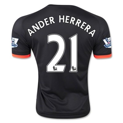 2015-16 Manchester United ANDER HERRERA #21 Third Soccer Jersey