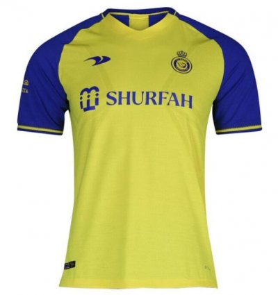 2022-23 Al-Nassr FC Home Soccer Jersey Shirt