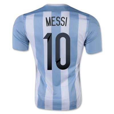 Argentina 2015/16 MESSI #10 Home Soccer Jersey