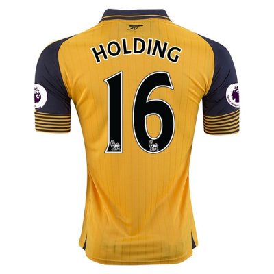Arsenal 2016-17 16 HOLDING Away Soccer Jersey