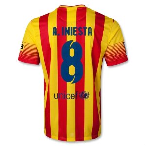 13-14 Barcelona #8 A.INIESTA Away Soccer Jersey Shirt 13-14 Barcelona #8 A.INIESTA Away Soccer Jersey Shirt