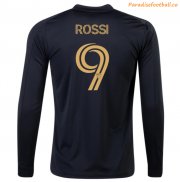 2021-22 Los Angeles FC Home Long Sleeve Soccer Jersey Shirt DIEGO ROSSI #9