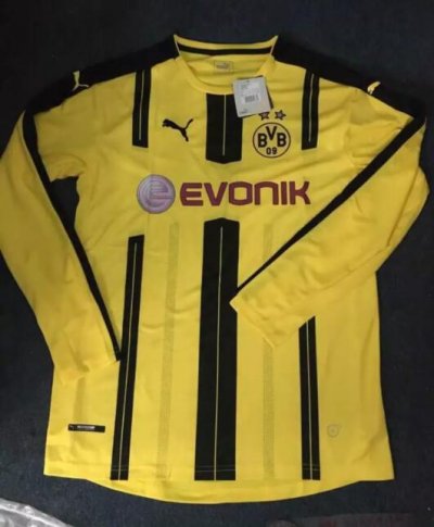 2016-17 Borussia Dortmund LS Home Soccer Jersey