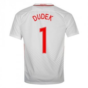 2016 Poland Dudek 1 Home Soccer Jersey