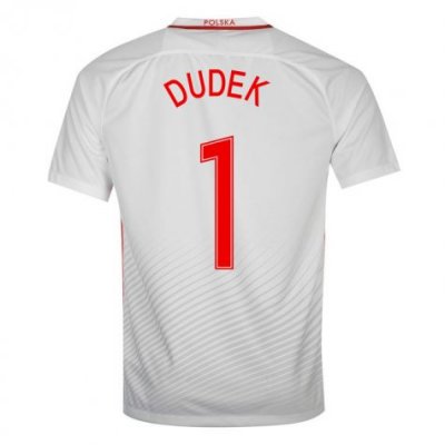 2016 Poland Dudek 1 Home Soccer Jersey