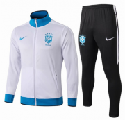 2019 Brazil White Training Kit (Jacket+Trouser)