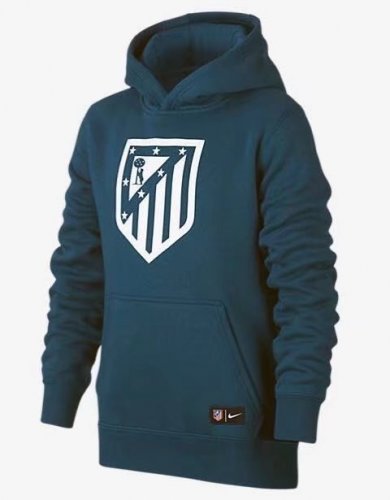 2017-18 Atletico Madrid Dark Grey Hoody