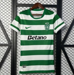 2025-26 Sporting Lisbon Home Women Soccer Jersey shirt