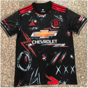 2020-21 Manchester United Black Special Soccer Jersey Shirt Player Version