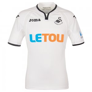 2017-18 Swansea City Home Soccer Jersey
