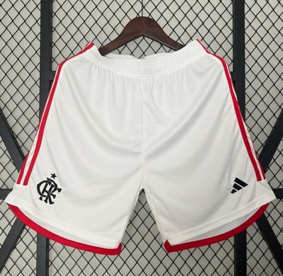 2024-25 Flamengo Home Soccer Shorts
