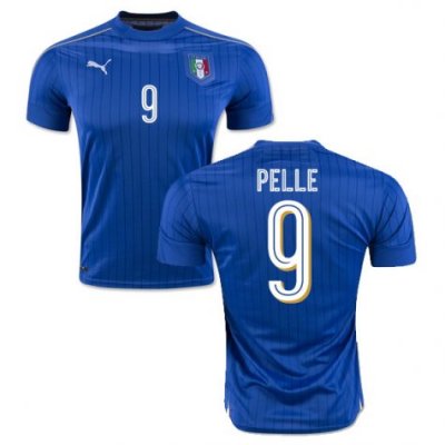 2016 Italy 9 Pelle Home Soccer Jersey