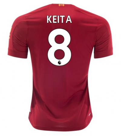 2019-20 Liverpool Home Soccer Jersey Shirt Naby Keita #8