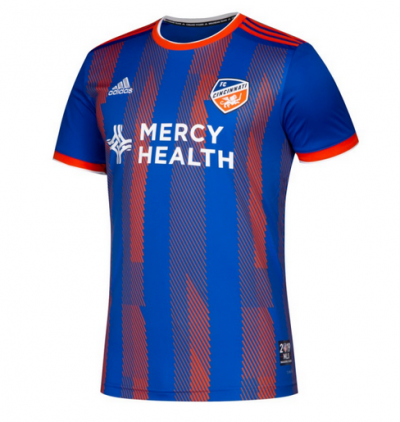 2019-20 FC Cincinnati Home Soccer Jersey Shirt