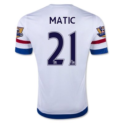Chelsea 2015-16 MATIC #21 Away Soccer Jersey