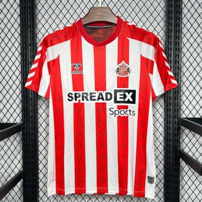 2024-25 Sunderland Home Soccer Jersey Shirt
