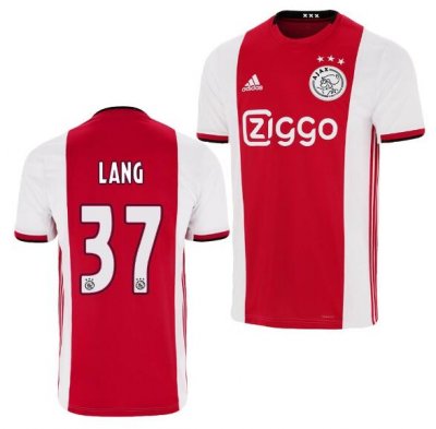 2019-20 Ajax Home Soccer Jersey Shirt Noa Lang 37