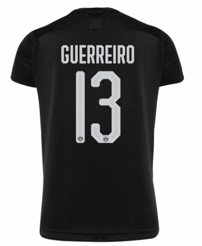 2019-20 Borussia Dortmund Away Soccer Jersey Shirt Guerreiro 13