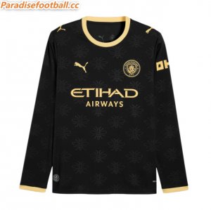 2026-27 Manchester City Away Long Sleeve Soccer Jersey Shirt