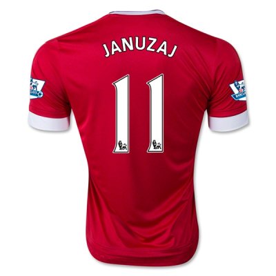 2015-16 Manchester United JANUZAJ 11 Home Soccer Jersey