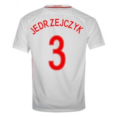 2016 Poland Jedrzejczyk 3 Home Soccer Jersey
