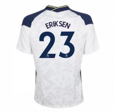 2020-21 Tottenham Hotspur Home Soccer Jersey Shirt ERIKSEN 23
