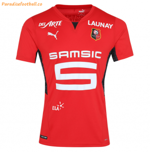 2021-22 Stade Rennais Home Soccer Jersey Shirt