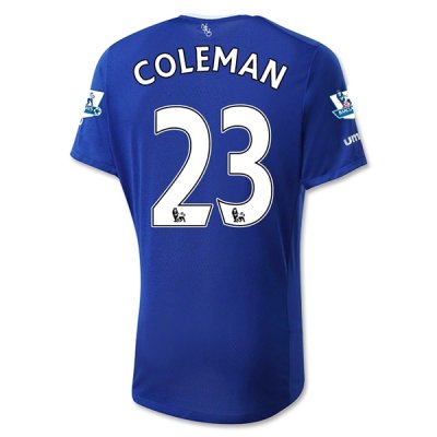 2015-16 Everton COLEMAN #23 Home Soccer Jersey