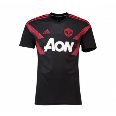 2018-19 Manchester United Red&Black Training Shirt