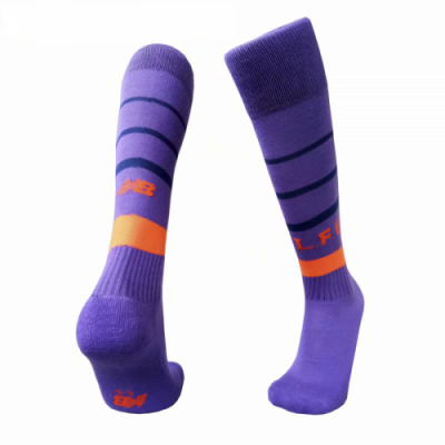 2018-19 Liverpool Away Purple Soccer Socks