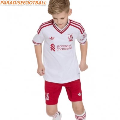 2026-27 Liverpool Away Kids Soccer Kits Shirt With Shorts