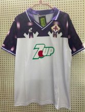1992-1993 Fiorentina Retro Away Soccer Jersey Shirt