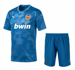 2019-20 Valencia Third Away Soccer Jersey Kit (Shirt + Shorts)