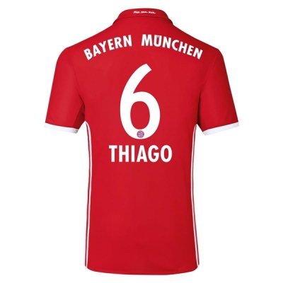 2016-17 Bayern Munich 6 THIAGO Home Soccer Jersey