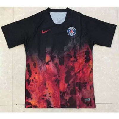 2017-18 PSG Black Red Training Shirt