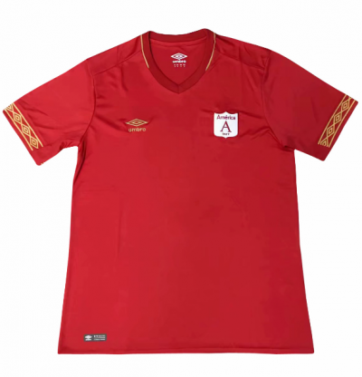 2019-20 América de Cali Home Red Soccer Jersey Shirt