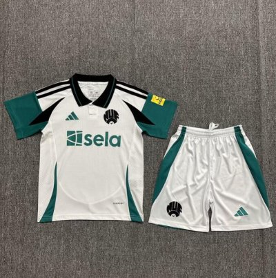 2024-25 Newcastle United Third Kids Soccer Kits Shirt With Shorts