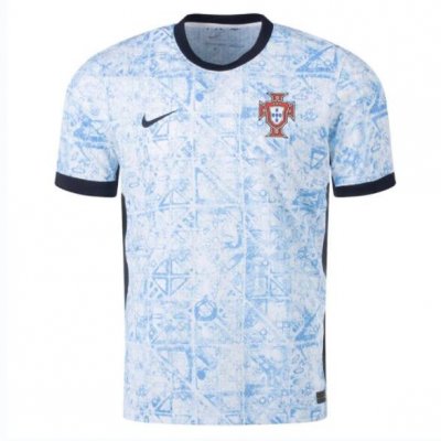 2024 Euro Cup Portugal Away Soccer Jersey Shirt Player Version