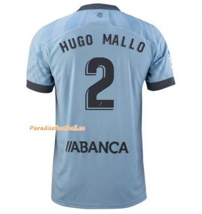 2021-22 Celta de Vigo Home Soccer Jersey Shirt with Hugo Mallo 2 printing