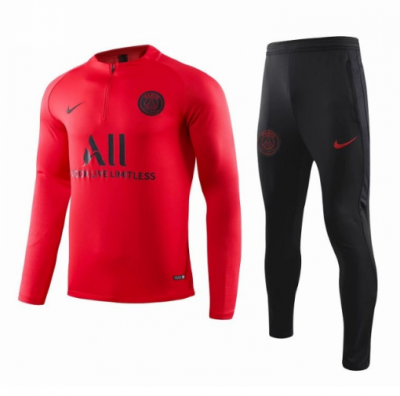 2019-20 PSG Red Training Kit (Sweatshirt+Trouser)