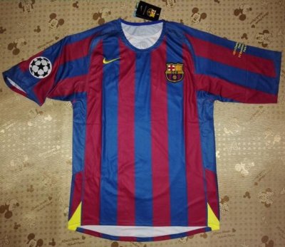 2006 Barcelona UCL Final Home Jersey