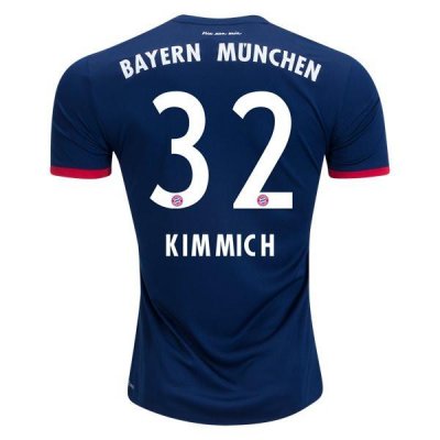 2017-18 Bayern Munich Kimmich #32 Away Soccer Jersey