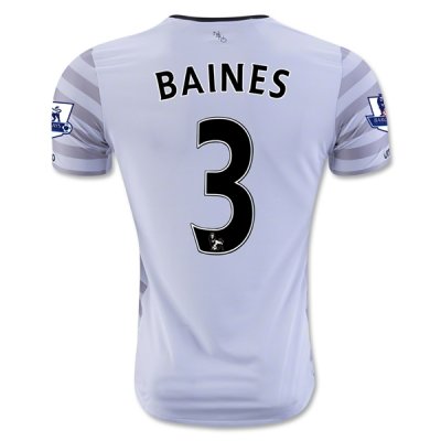 2015-16 Everton BAINES #3 Away Soccer Jersey
