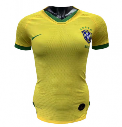 2019 Copa America Brazil Women Home Soccer Jersey Shirt Player Version
