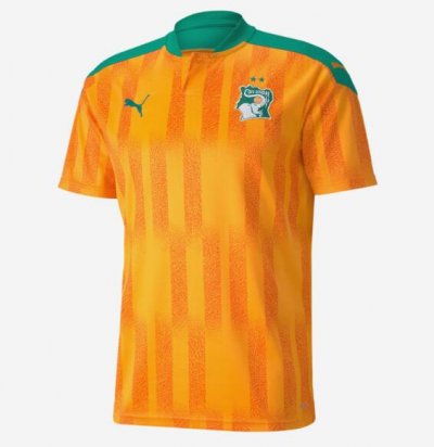 2020 Ivory Coast Home Soccer Jersey Shirt